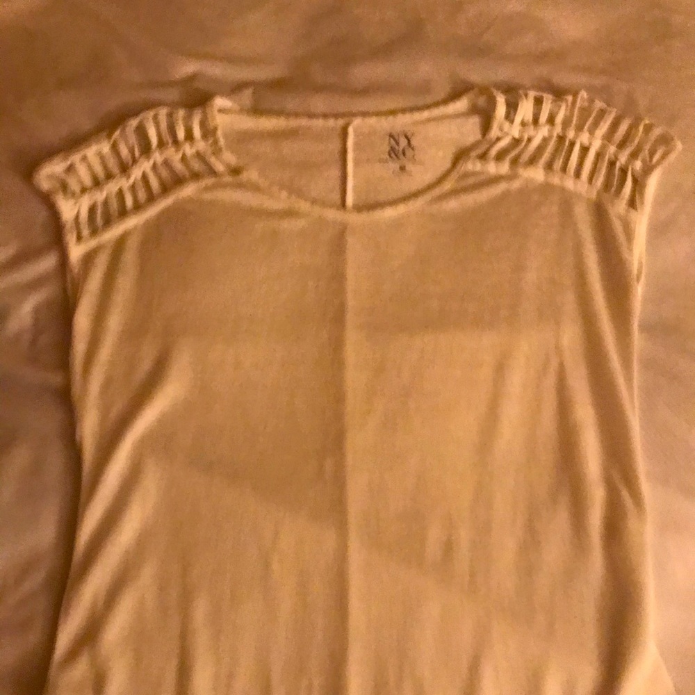 White dress top